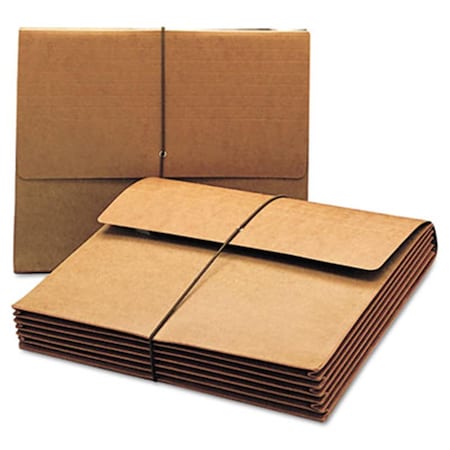 Coolcrafts Extra Wide Expanding Wallet w/Elastic Cord- Letter- 5 1/4; Exp.- Red CO2525155